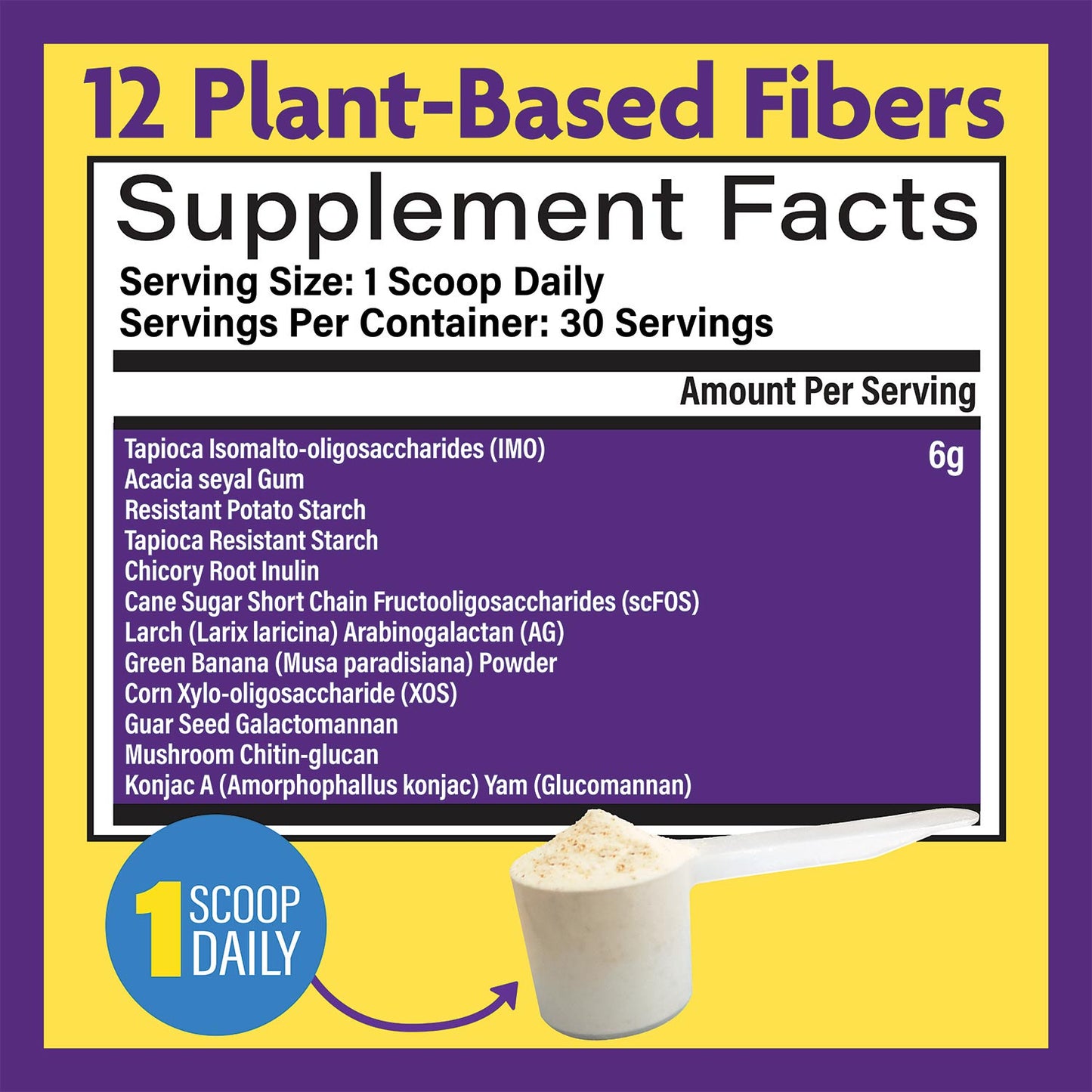 Broad Spectrum Prebiotic Fiber